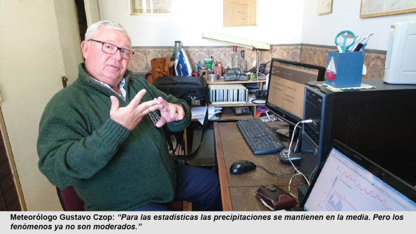 Se viene el agua