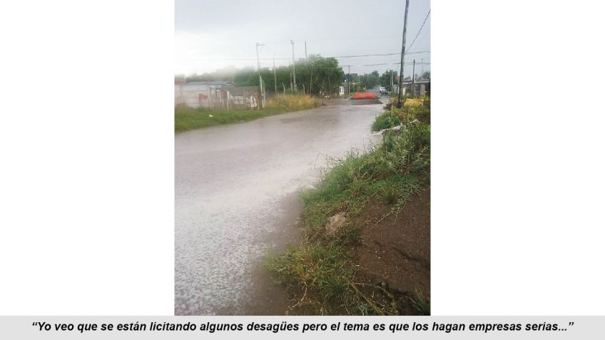 Se viene el agua