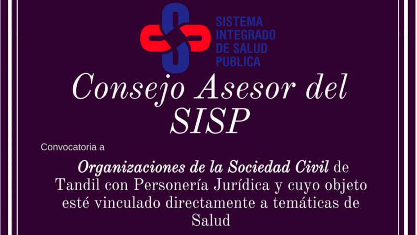 Convocan a las asambleas para la conformación del Consejo Asesor del SISP