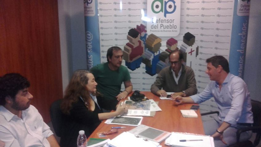 La Asamblea por la preservación de las sierras se reunió con el Defensor del Pueblo 