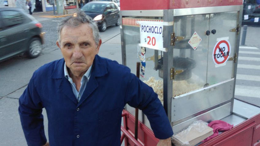 Amilcar Edgardo Marino, el pochoclero del centro
