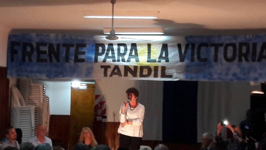 El Frente para la Victoria oficializó la precandidatura de Petra Marzocca como concejal