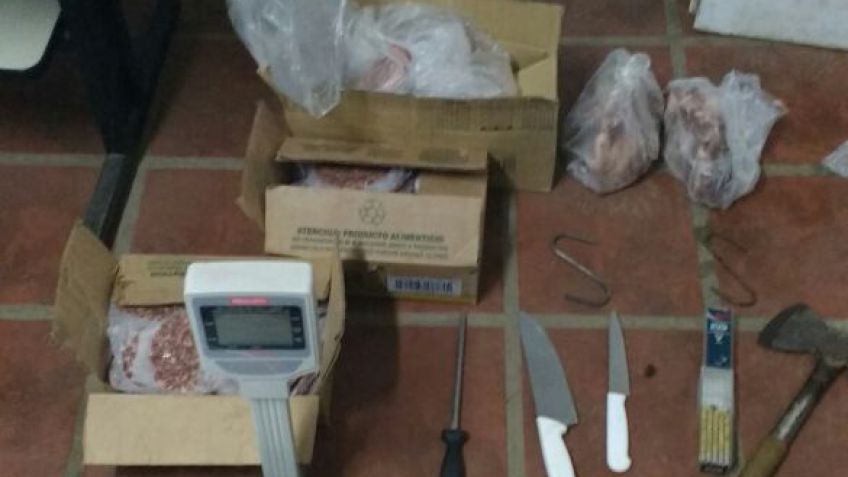 Dos tandilenses detenidos por la faena de 4 animales en un campo de la zona de El Cuco