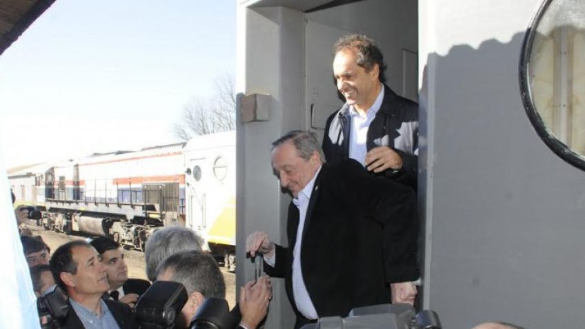 Scioli se guardó un "palito" para Lunghi por La Estrella y La Morocha