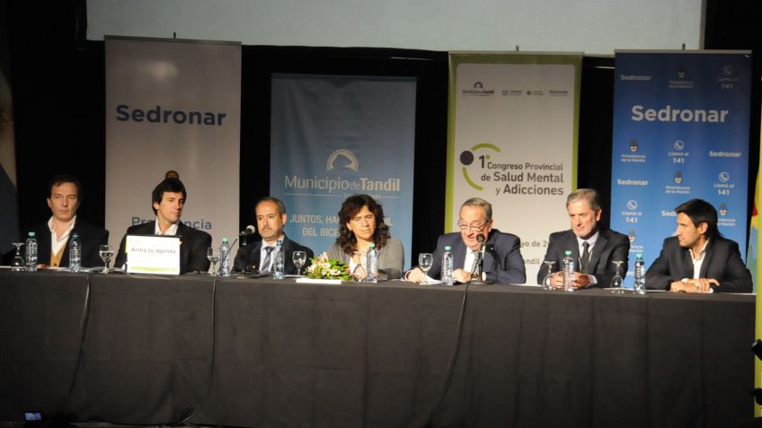 Con la Ministra de la Provincia, comenzó el Congreso de Salud Mental y Adicciones