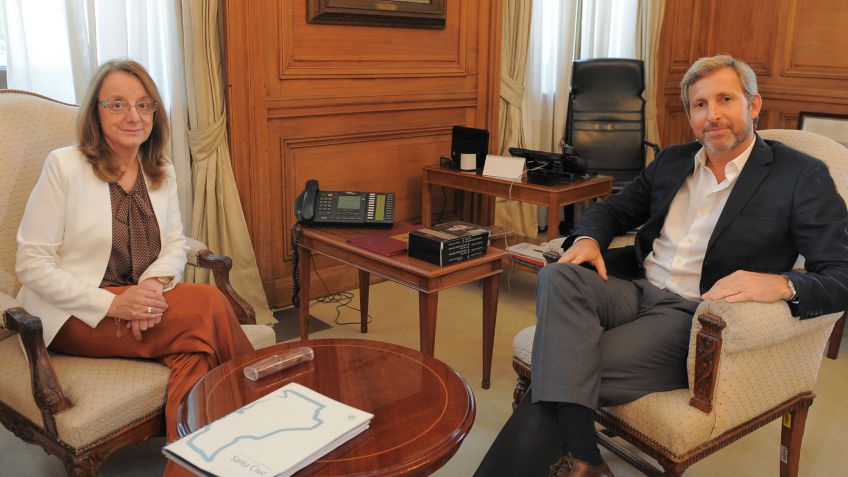Rogelio Frigerio espera "un plan sostenible" para resolver la crisis de Santa Cruz