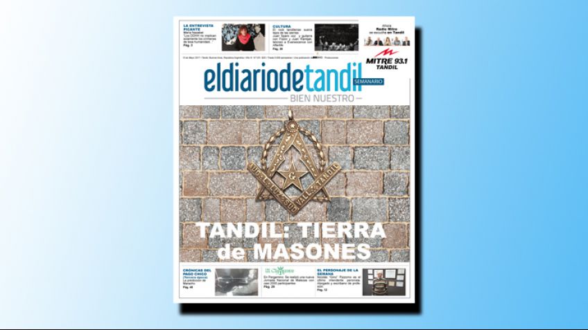 "Tandil: tierra de masones", la tapa del Semanario