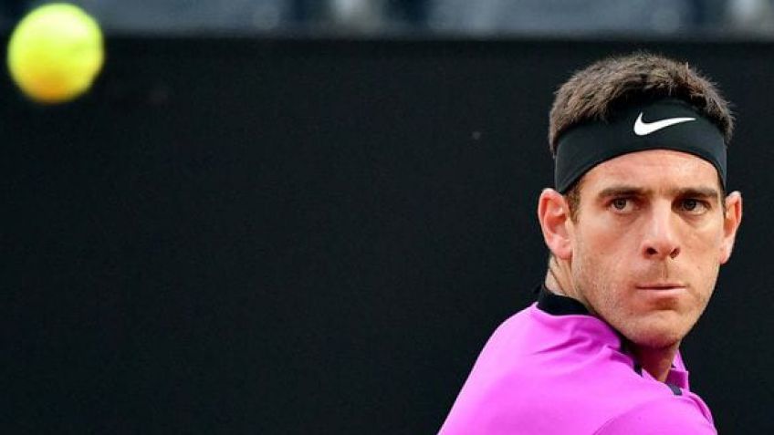 Del Potro le ganó un gran partido a Dimitrov en Roma