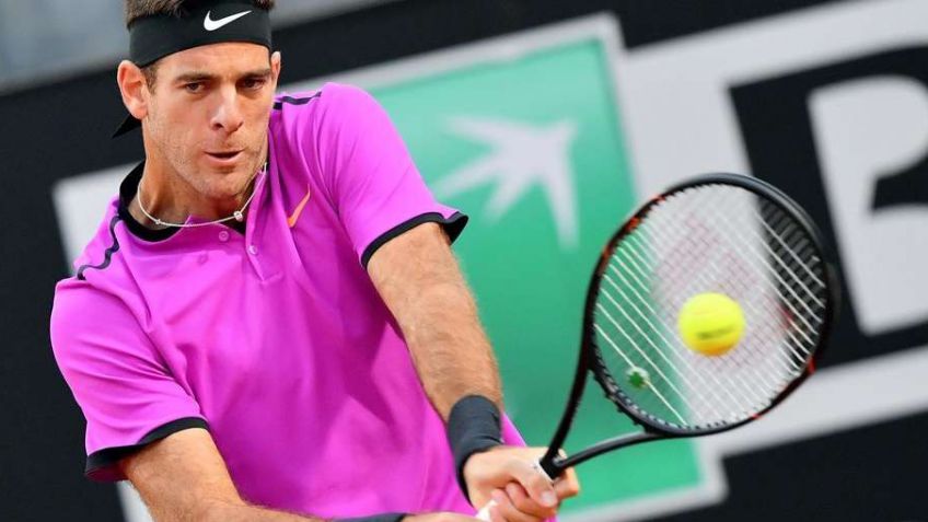 Del Potro sigue avanzando en Roma