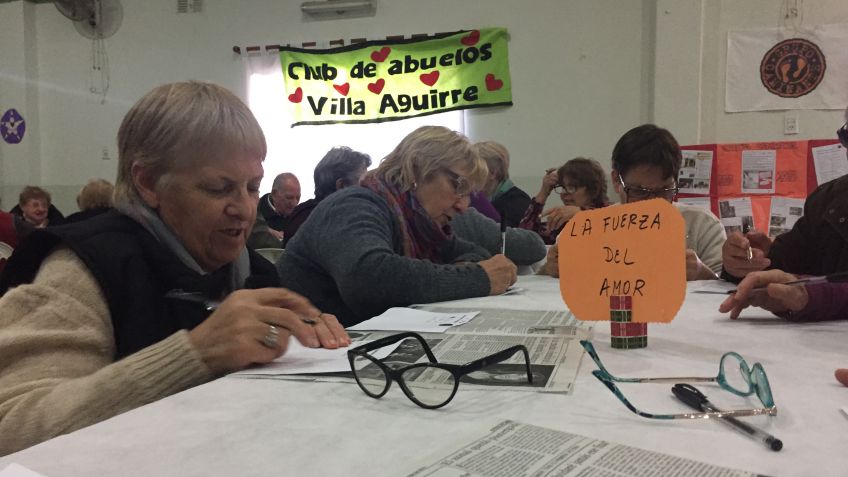Anses brindó un taller para adultos mayores "Potencio Mi Creatividad"