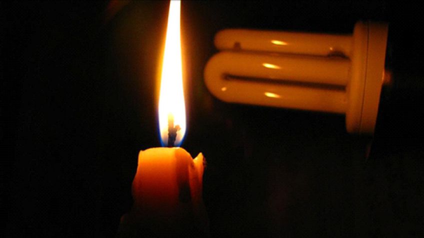 Media ciudad sin luz