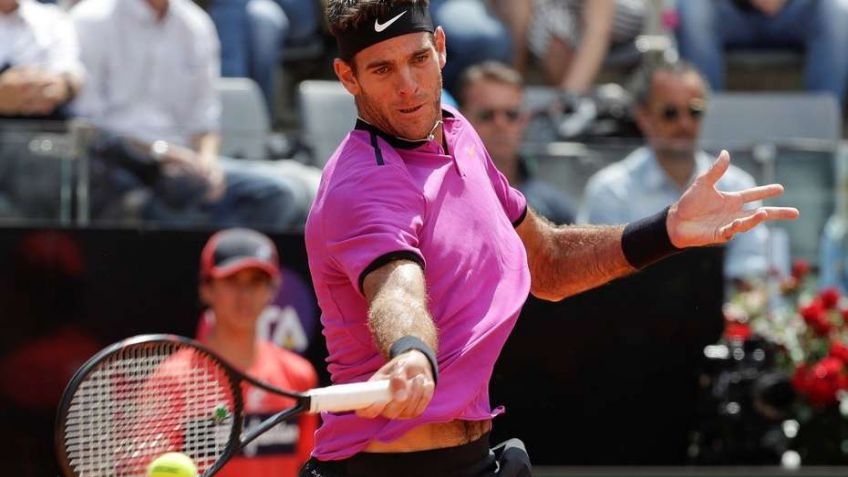 Del Potro debutó con una victoria en Lyon