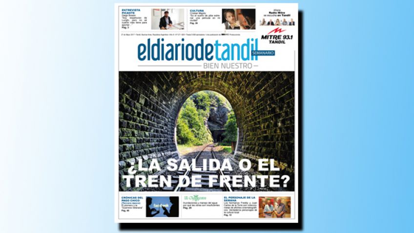 "¿La salida o el tren de frente?", la tapa del Semanario