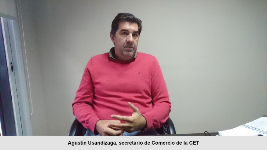 ¿La salida o el tren de frente?