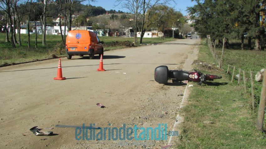 Una mujer resultó gravemente herida en accidente de tránsito