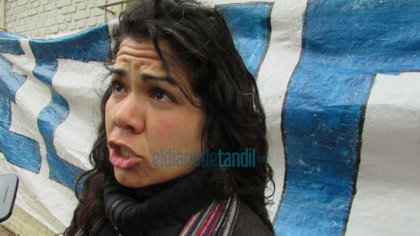 Altamirano se manifestó en Azul, le "pegó" al intendente y pidió "no confrontar con la policía"