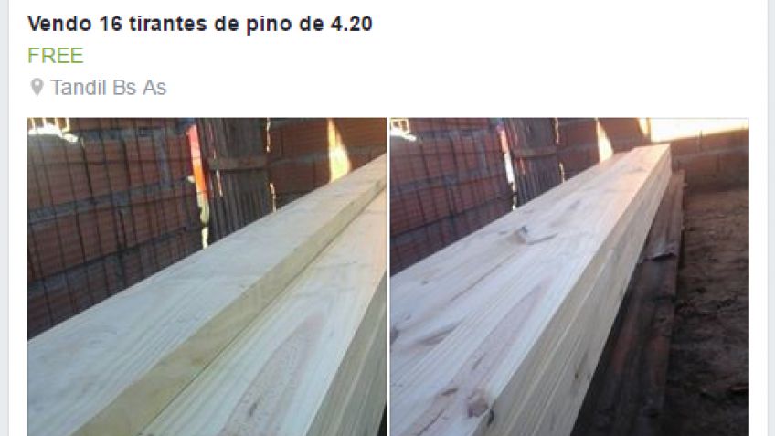 Les das la mano y te toman el codo: ocupa de Movediza recibió ayuda de Desarrollo Social y la vende por Facebook