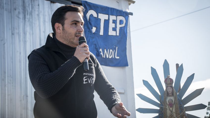 De cara a las elecciones, Randazzo tiene la banca del Movimiento Evita
