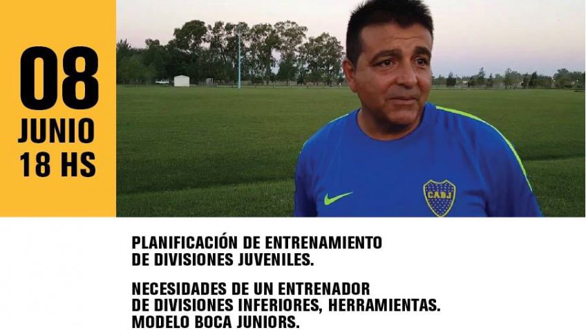 Claudio Vivas dará una clínica de futbol y Boca prueba jugadores en Ferro