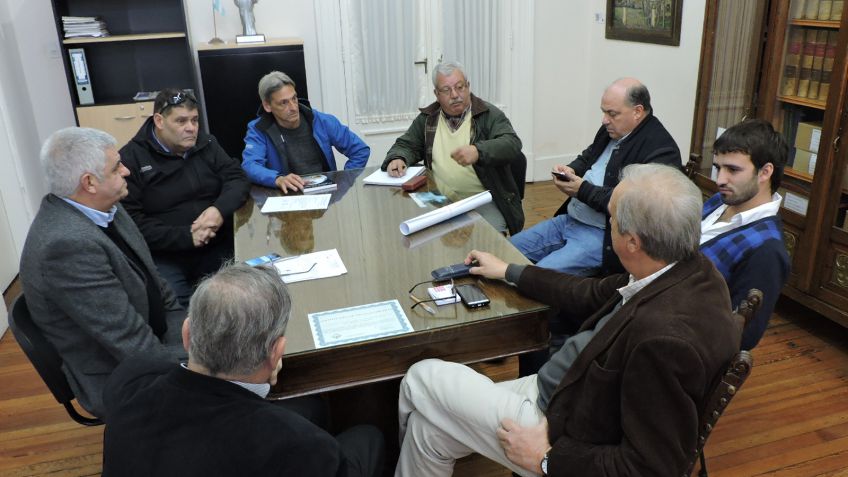 El intendente recibió a las nuevas autoridades de la Liga Tandilense