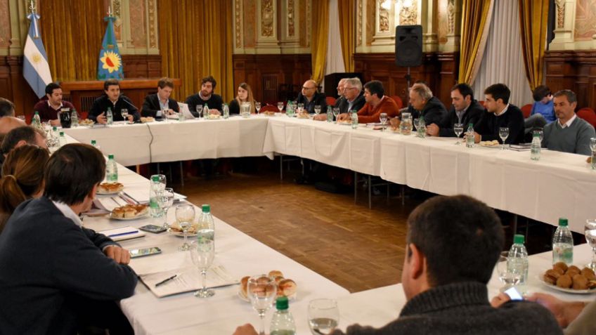 Intendentes de la 5ª sección fueron recibidos en Casa de Gobierno