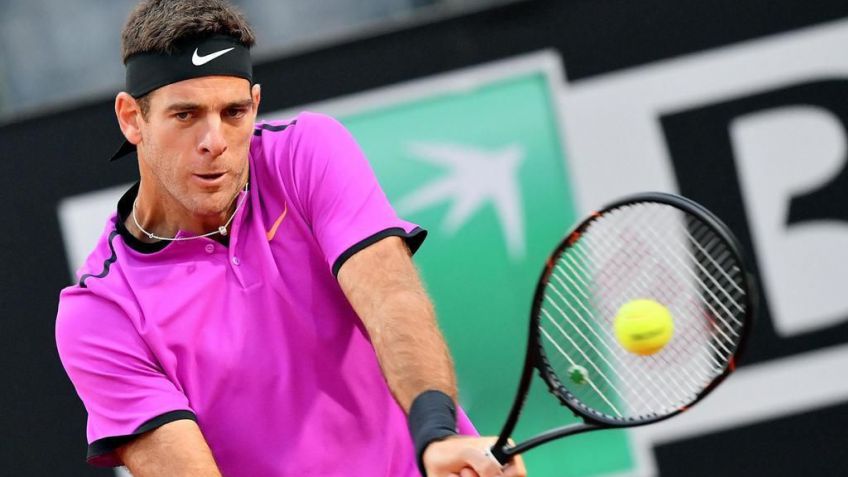 Del Potro se bajó de su primera competencia en césped