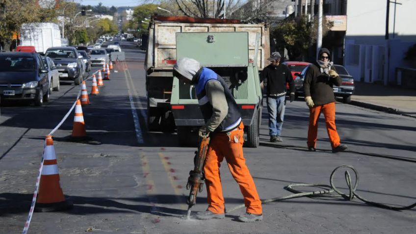 El intendente supervisó el arranque de obras en Avellaneda