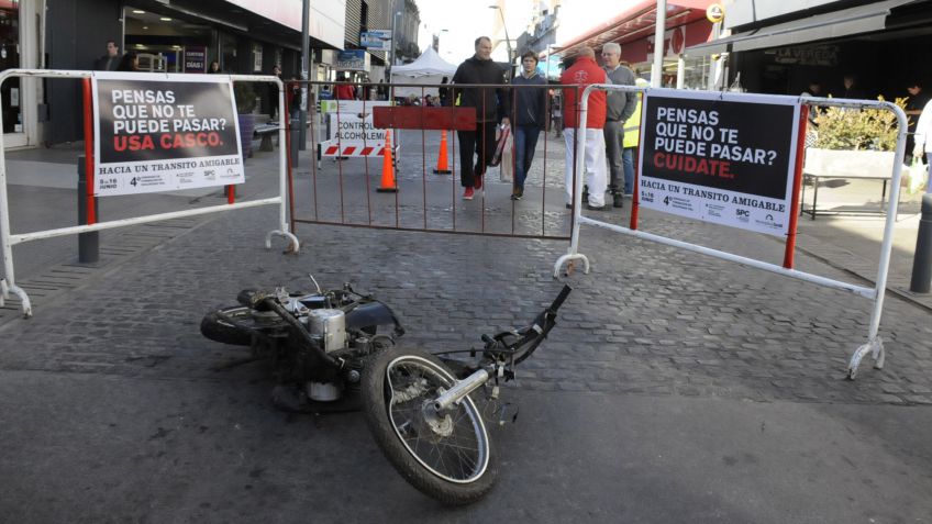 Las Jornadas de Formación en Seguridad Vial se mudaron a la peatonal