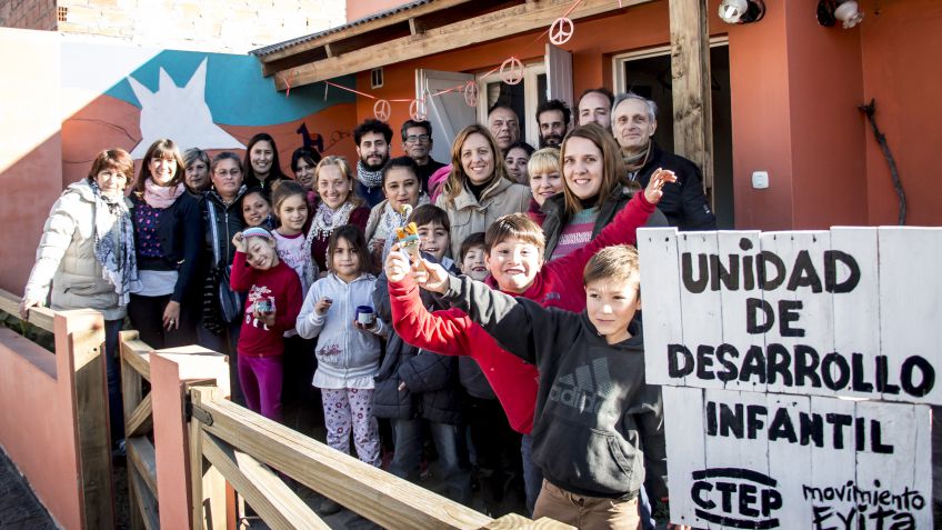 El Movimiento Evita abrió una Unidad de Desarrollo Infantil
