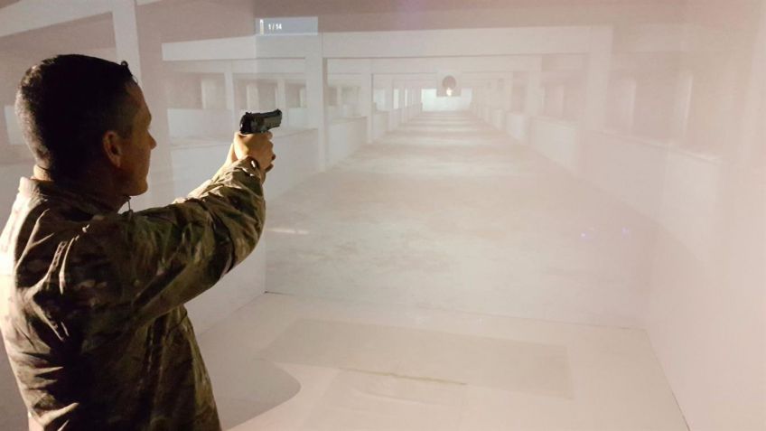 ¿La solución al problema? Desarrollaron un simulador de tiro para entrenamiento de fuerzas de seguridad