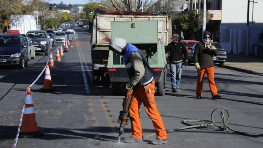 Continúan las obras de mejoramiento urbano