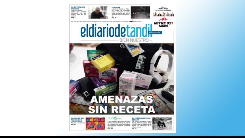 "Amenazas sin receta", la tapa del Semanario