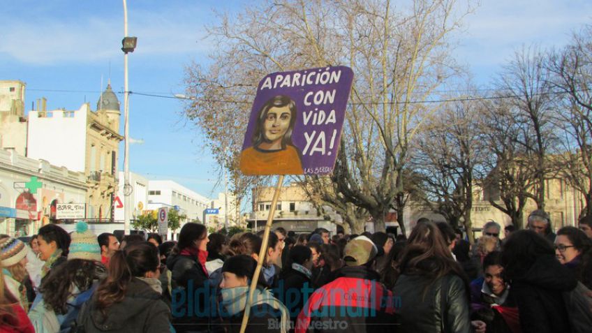 Familiares y amigos de Gisella marcharon por su aparición