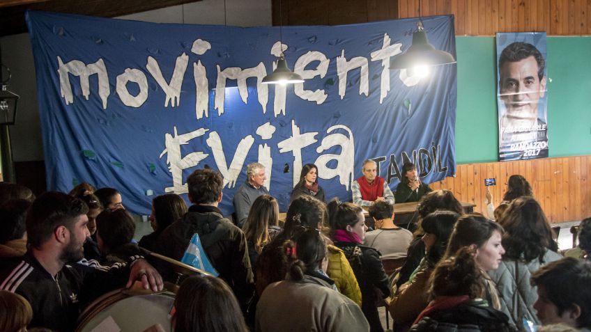 En un masivo plenario, el Movimiento Evita lanzó su plataforma legislativa