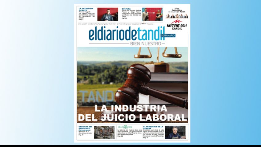 "La industria del juicio laboral", la tapa del Semanario