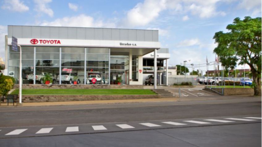 Toyota pisa fuerte en Tandil