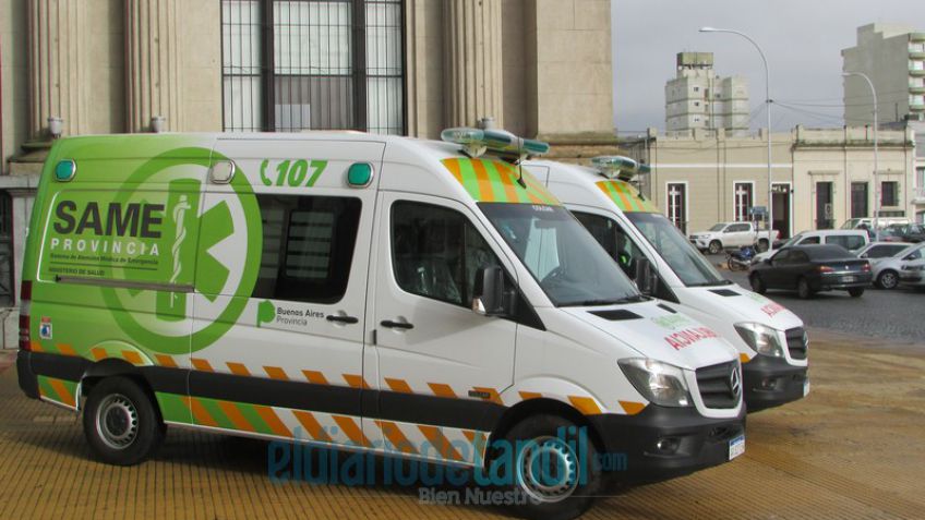 Llegaron las primeras ambulancias del SAME a nuestra ciudad