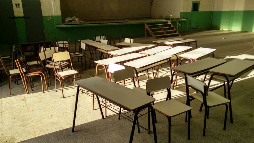 El Movimiento Evita y la CTEP entregaron la segunda tanda de mobiliario escolar reciclado