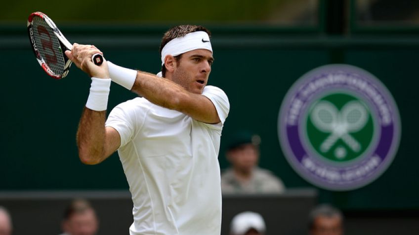 Del Potro debuta con Kokkinakis en Wimbledon