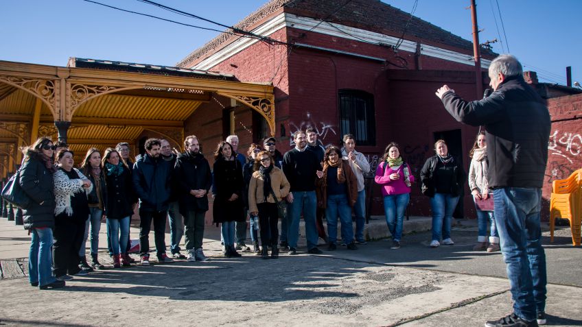 Movimiento Evita también pidió por la vuelta del tren