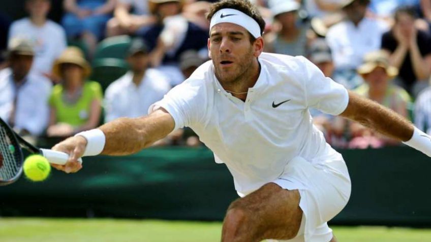 Del Potro se despidió rápido de Wimbledon