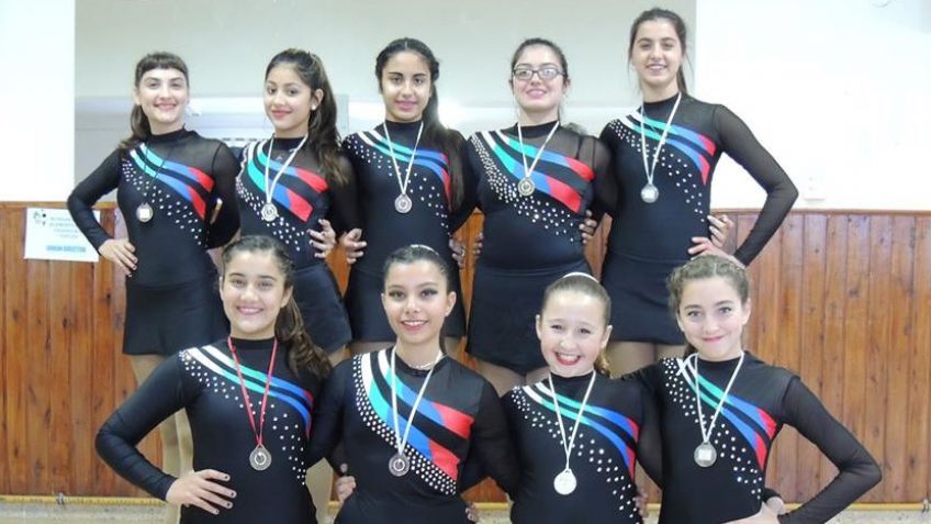 Podios provinciales para el patín del club Gimnasia