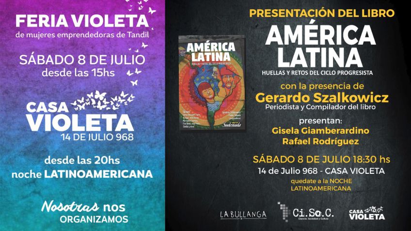 Feria de productoras y presentación del libro "América Latina"