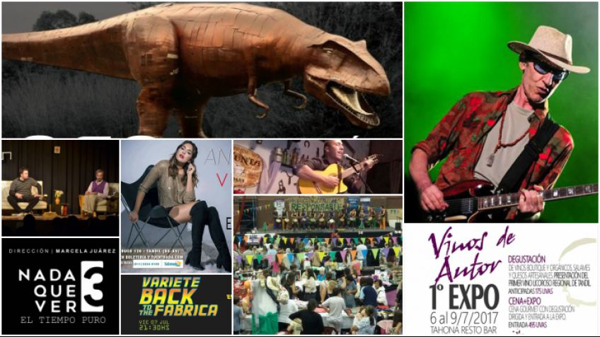 Gran cantidad de actividades artísticas durante el fin de semana