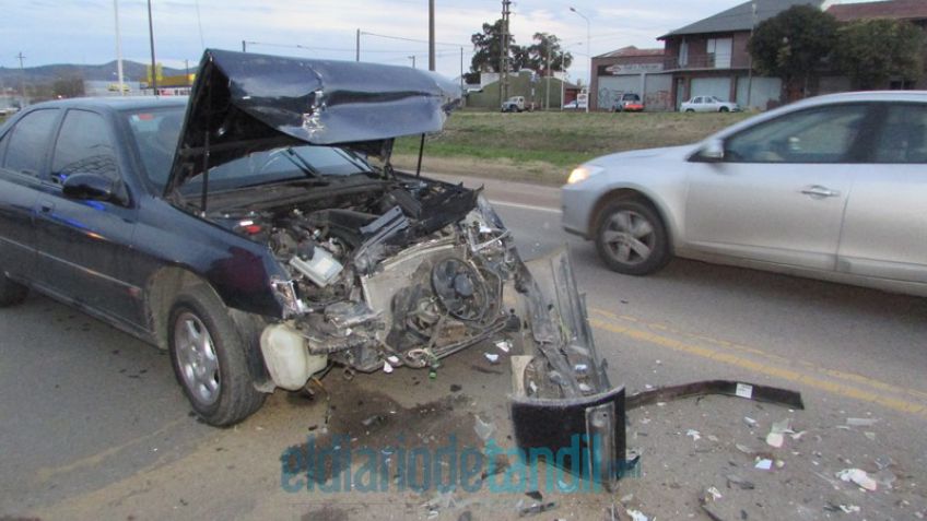 Triple choque en la Ruta 226 con heridos leves