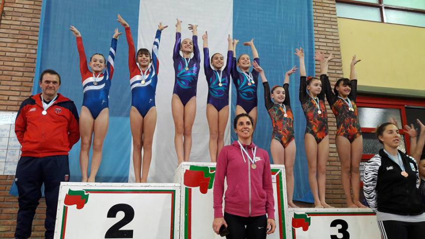 Ferro en lo más alto de la gimnasia artística a nivel nacional