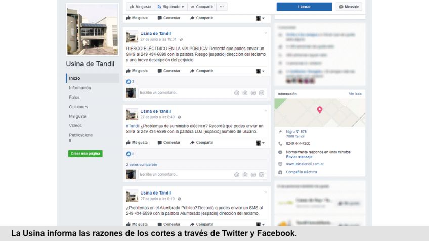 A media luz