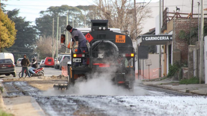 A recuperar el asfalto: arrancan nuevas tareas de pavimentación y repavimentación