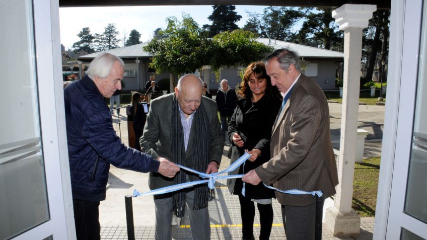 Inauguraron el SUM y comedor del Hogar de Ancianos