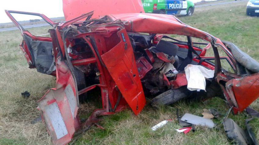Tandilense resultó herido en choque rutero